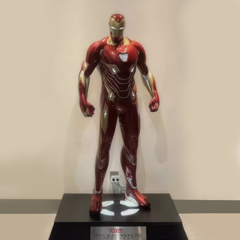 Escultura de la estatua de Avengers Iron Man - Collectable de servicio pesado para el lobby de teatro, cine en casa y decoración de la oficina Escultura de la estatua de Avengers Iron Man - Collectable de servicio pesado para el lobby de teatro, cine en casa y decoración de la oficina