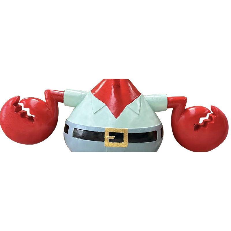 Estatua del Sr. Krabs Collectible Spongebob Figurine para fanáticos y decoración del hogar Estatua del Sr. Krabs Collectible Spongebob Figurine para fanáticos y decoración del hogar