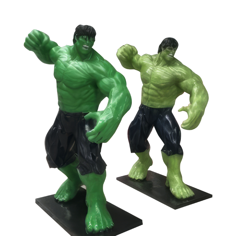 Estatua de hulk de fibra de fibra de vidrio ecológico para el hogar para fanáticos de Marvel Estatua de hulk de fibra de fibra de vidrio ecológico para el hogar para fanáticos de Marvel