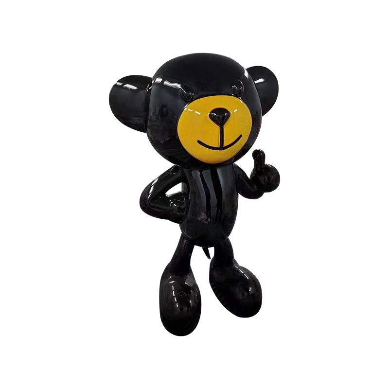 Escultura de mono creativo: estatua artística artesanal para decoración moderna del hogar Escultura de mono creativo: estatua artística artesanal para decoración moderna del hogar