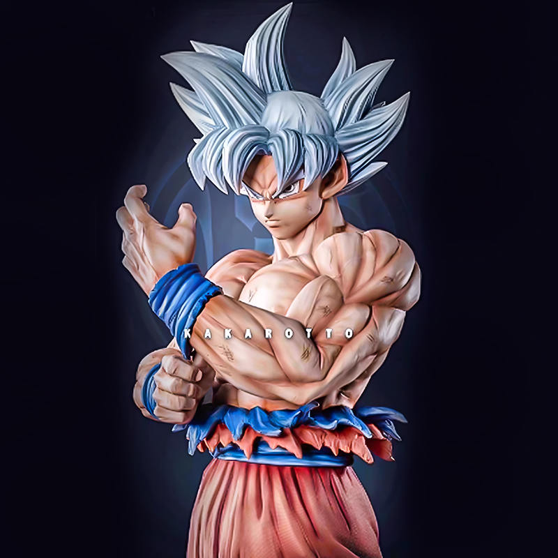 Fiberglass Resin Dragon Ball STATUA GOKU STATUS WUKONG ANIME SEBURPTURA DE LA VIDA Tamaño 1: 1