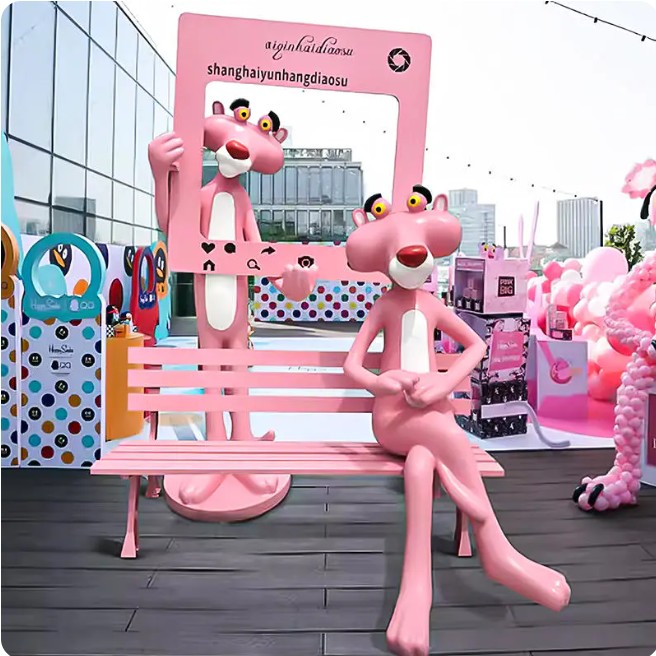 Escultura de dibujos animados: ¿No es este milagro de la fusión del arte y la tecnología el pináculo de la creatividad?