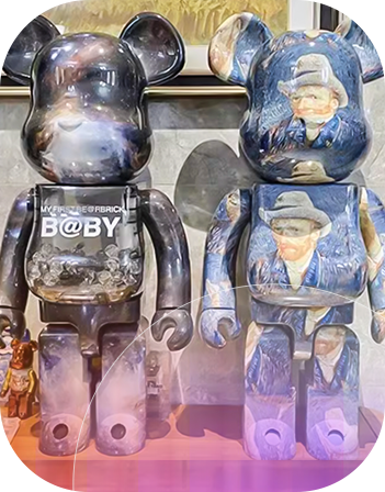 Estatuas de esculturas artísticas en resina bajo el concepto de protección ambiental: innovación y desarrollo sostenible
