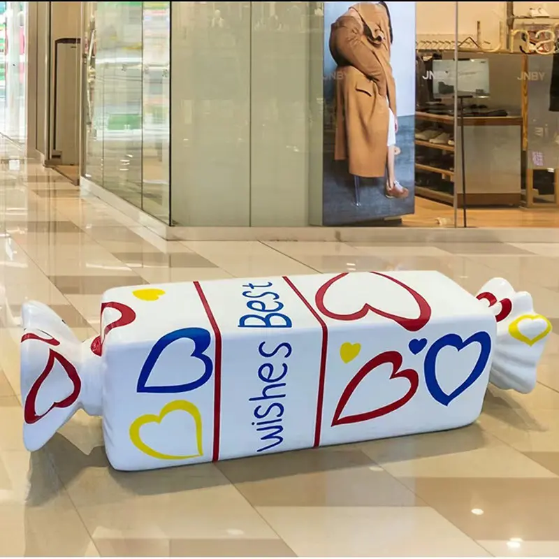 Estatuas de esculturas de fibra de vidrio personalizada: fusión perfecta de arte y función en edificios comerciales